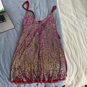 free people sparkly dress